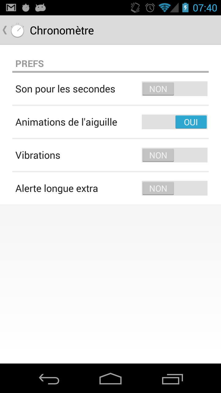 Stopwatch Pro App on the Amazon Appstore
