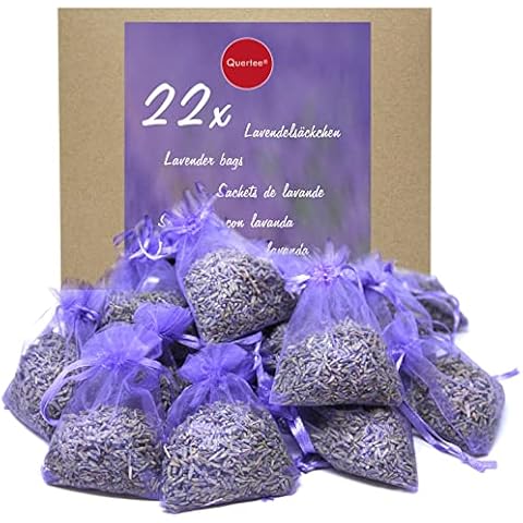 Quertee Bolsitas de Lavanda Perfumadas y Antipolillas Cover