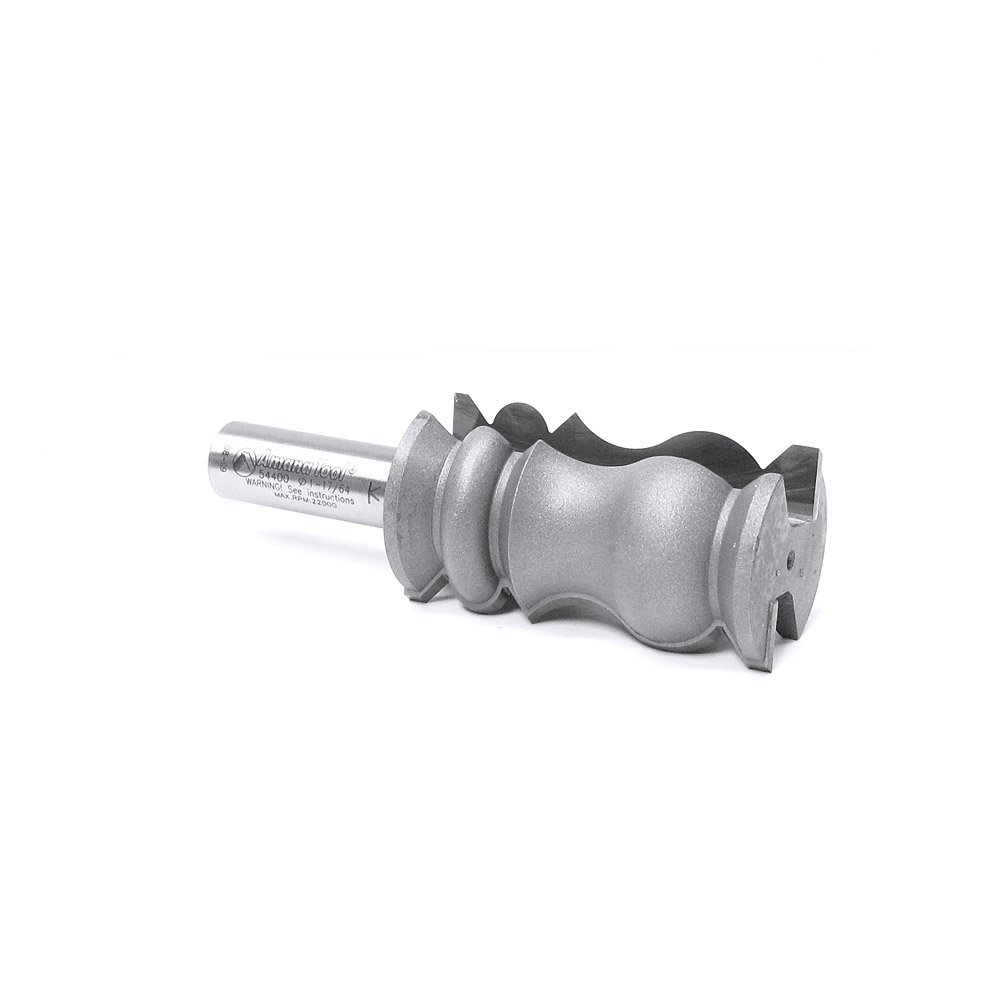 Amana Tool 1-1/4" Router Bit For Crown Molding - 2-1/4" Cutting Height, 1/2" Shank