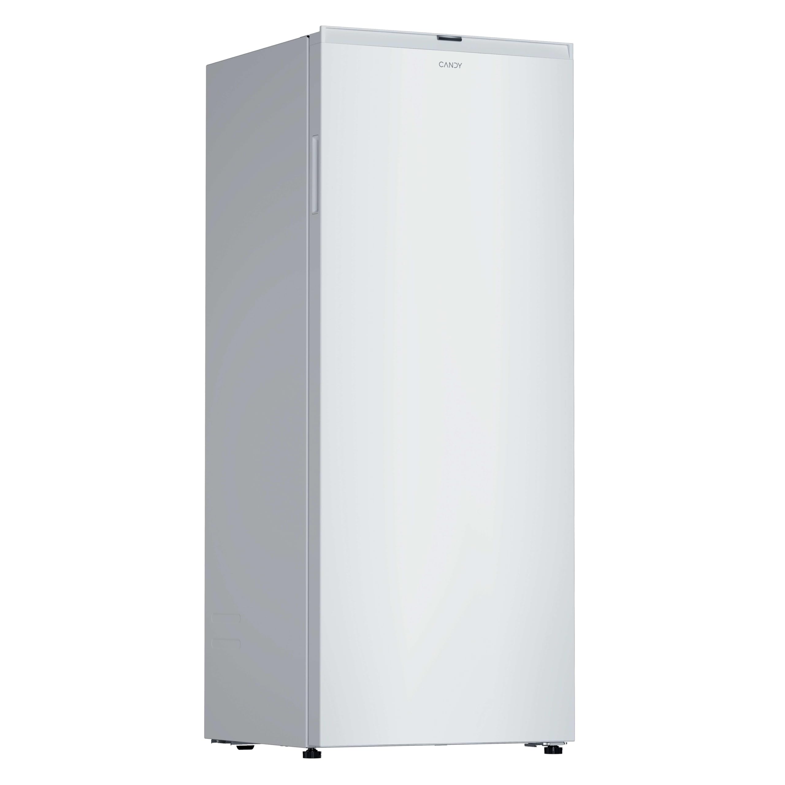 Candy Up Freezer 300 CNUQ2L513EW, congelatore verticale, larghezza 55 cm, 169 l, 3 cassetti, controllo meccanico della temperatura, gambe regolabili, illuminazione interna a LED, maniglia esterna, 37