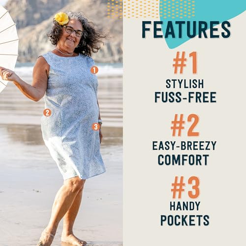 Image of RipSkirt Hawaii Sun Dress Short - Loose Fit Casual Wear, Fun for Beach and Travel