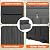 PatioZen 75 Gallon Resin Deck Box, Lockable Patio Outdoor Storage Box for Furniture, Garden Tools and Tools Storage, Waterproof Outside Storage Boxes - Black