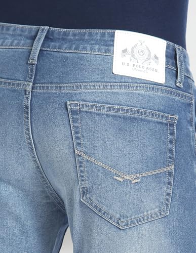 Image of U.S. Polo ASSN. Casual Mens Jeans - Comfort Fit Jeans for Men for Office & Regular Wear