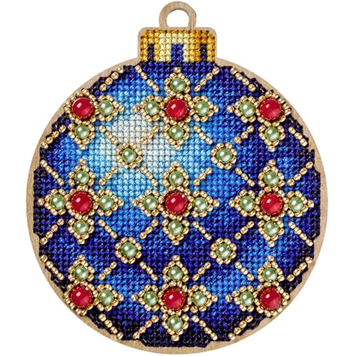 Image of Wizardi Wonderland Crafts Cross-Stitch kit on Wood FLW-008