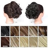 Yamel Ponytail Extension 8" Short Curly Wavy Bleach Blonde Claw Jaw Clip in Synthetic Hairpiece Pony Tail Tale Ponytail Hair Extensions - Image 5