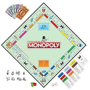 Monopoly-Game-Family-Board-Games-for-2-to-6-Players-Kids-Ages-8-and-Up-Includes-8-Tokens-Token-Vote-Edition