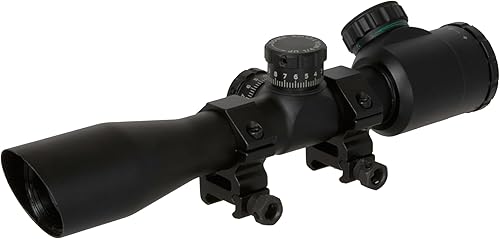 Miniatura 3 de TRUGLO TRU-Brite Xtreme 4X32mm Compact Water-Resistant Shock-Resistant Fogproof Hunting Scopes with Rings, RedGreen Illuminated Reticle or Mil-Dot