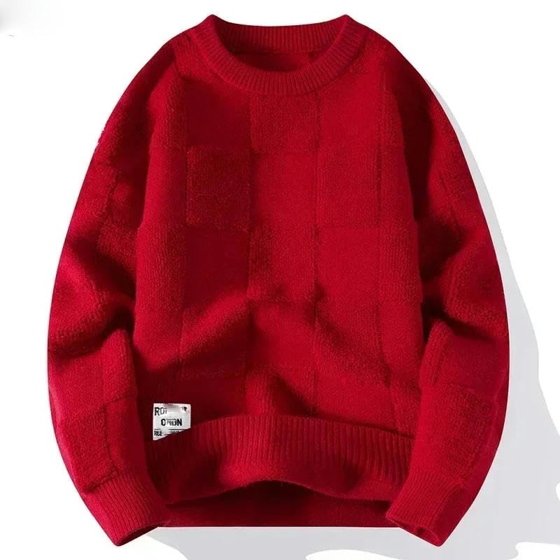 Pull Harajuku homme en tricot pour éviter le froid avec un look streetwear hip-hop vintage