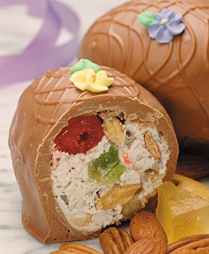 Philadelphia Candies Fruit and Nut Egg, Milk Chocolate 8 Ounce Gift Box