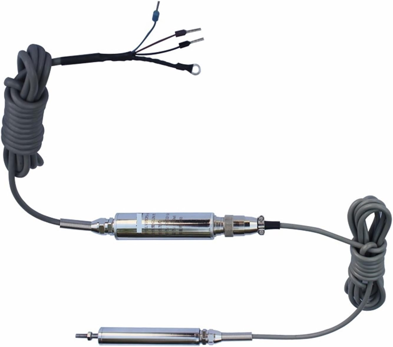 Pull Rod Waterproof Displacement Sensor Rebound LVDT Displacement Transducer Linear Position Sensor 4-20mA Output (Color : 100mm)