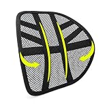 Lumbar Back Support Mesh Cushion Adjustable Breathable Office Car Seat