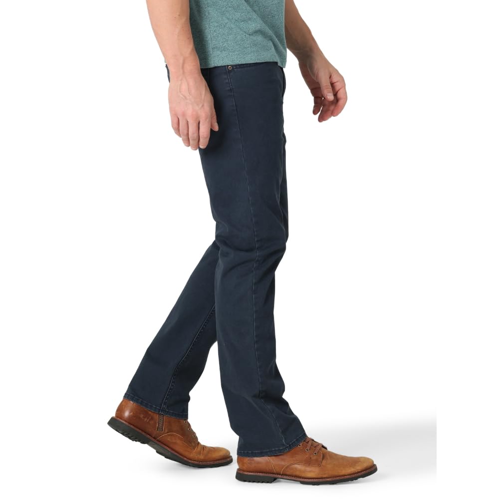 Wrangler Authentics - Jeans da Uomo, Slim Fit, Gamba Dritta
