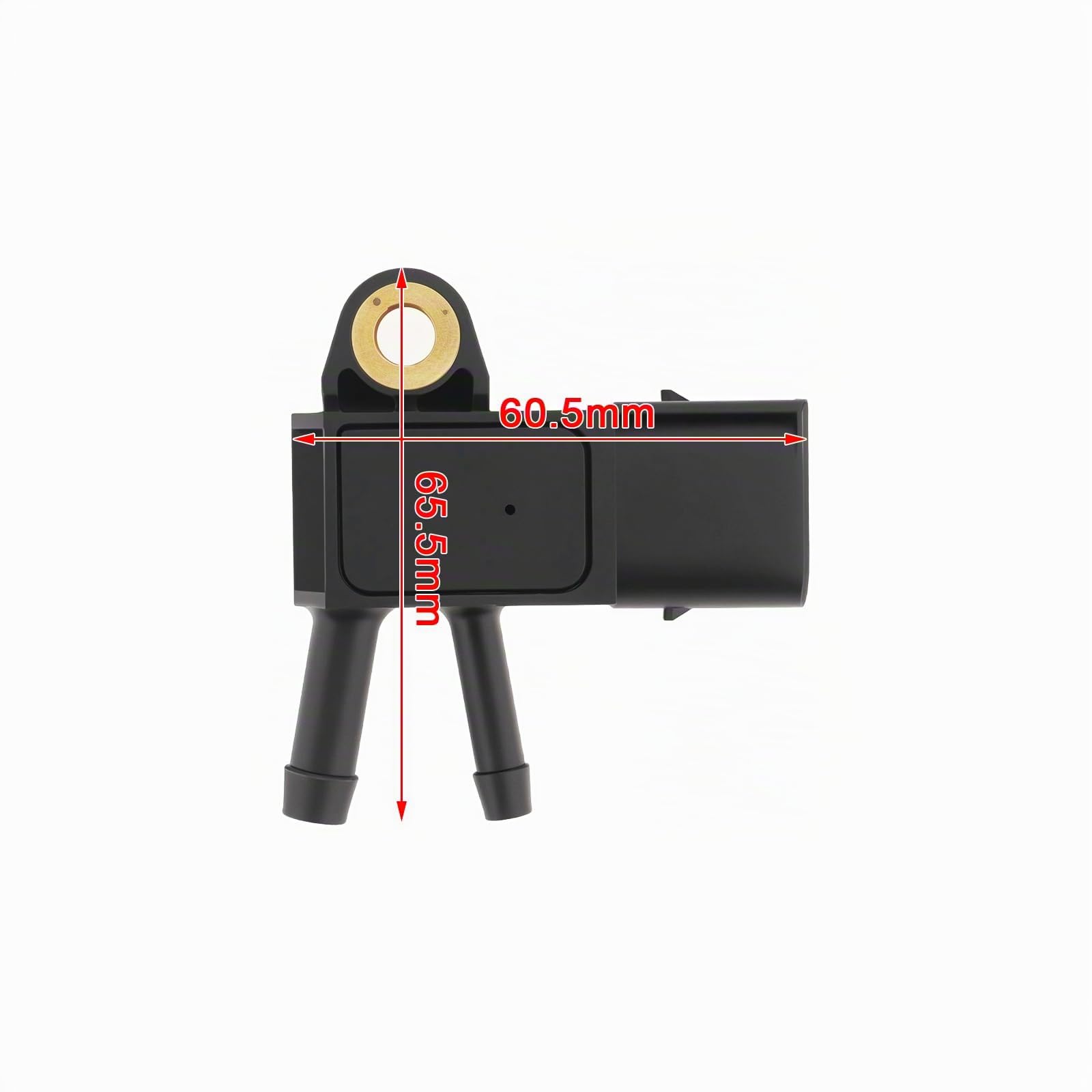 1x Capteur de Pression d'échappement de Voiture Capteur de Pression Différentielle 0281006278 56044587AC Compatible avec Bosch Compatible avec Benz