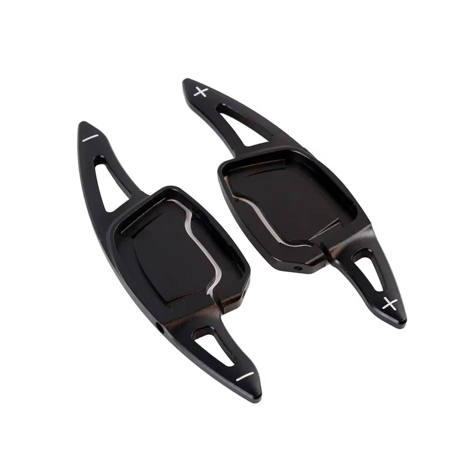 Cfdekoib Black Gear Shift Paddles Compatible With For A3 Typ 8Y 2021-2023 For A4 S4 B9 Facelift 2020-2023 Car Steering Wheel Paddle Shifter