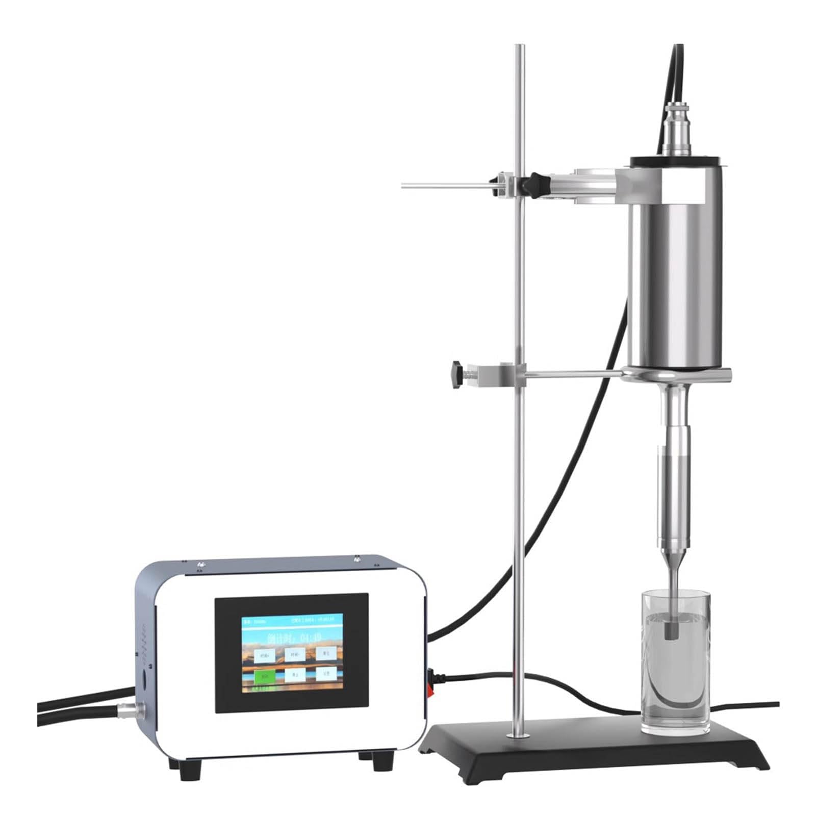 Homogeneizador Ultrasónico, Procesador Sonicador Portátil, Mezclador Disruptor con Procesador Sonicador, Volumen De Muestra 2000 Ml, con Sonda De Titanio De 8 Mm De Diámetro, para Laboratorio