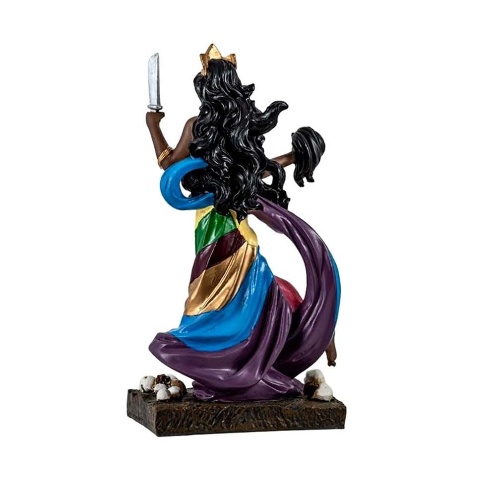 Oya figura de 22 cm. Orisha del viento santería yoruba imagen en resina