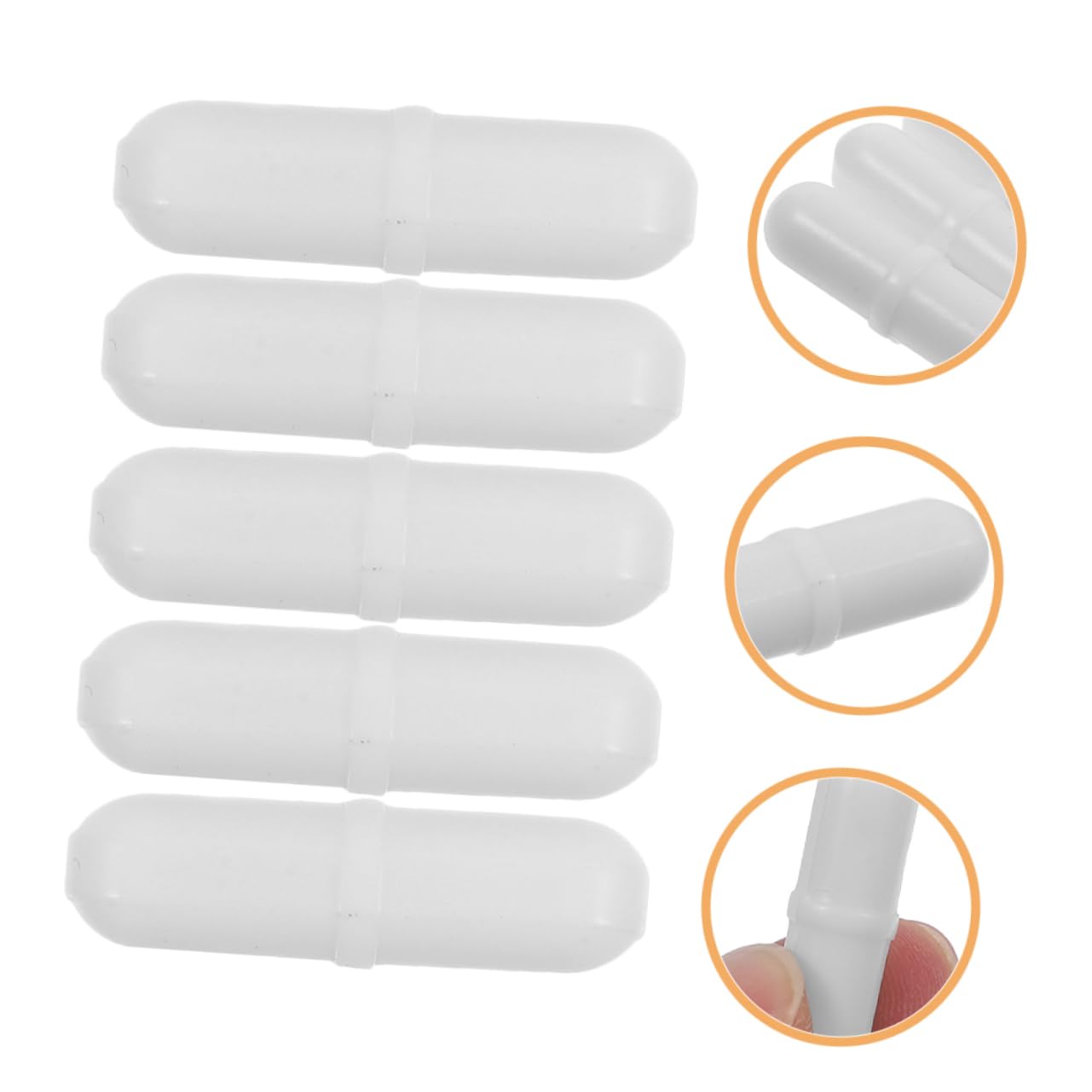 ULTECHNOVO 25pièces Barre Agitation Magnétique Ptfe Pour Laboratoire Outil De Mélange Polyvalent Et Pratique Pour Expériences Scientifiques