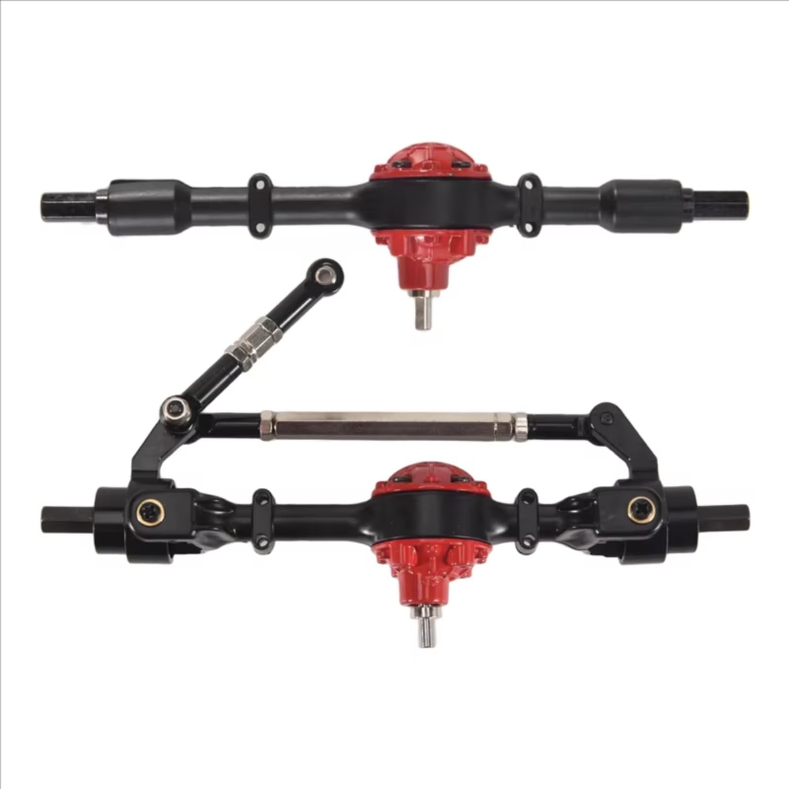 Compatibile Con WPL C14 C24 C34 C44 B14 B24 1/16 Auto Telecomandata Aggiornamenti Parti Accessori Di Ricambio Assale Anteriore Posteriore In Metallo Accessori