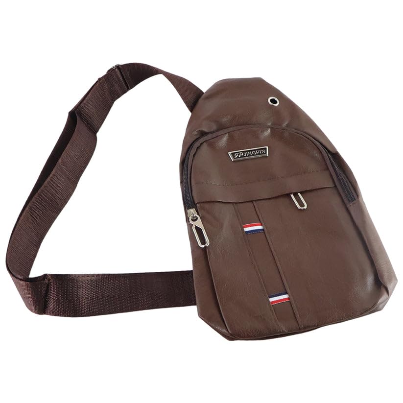 Waterproof Anti Theft Cross-Body Fanny Pack Waist Bag, Shoulder Bags Chest Men Casual Fashion USB Charging Earphone Hook Sling Travel Bag (1 Pc) Designed for Daily use-image-14