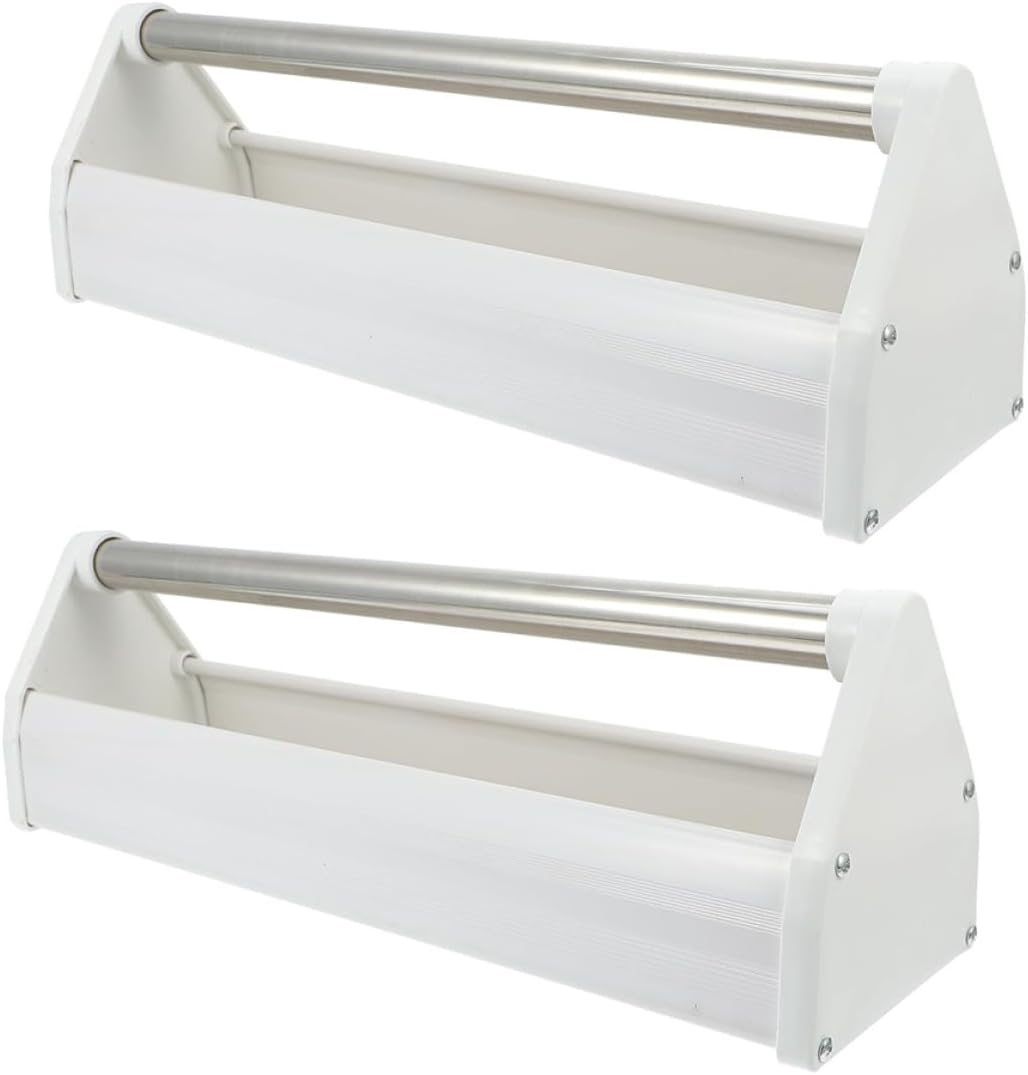 2pcs Plastic Pigeon Feed Box Portable Bird Feeding Trough 40cm for Pigeons Doves and Parrots Cage Feeder Bird Feeding Supplies