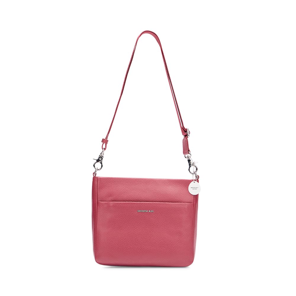 Mandarina Duck Mellow Leather Crossover Women's, Grape, Taglia Unica