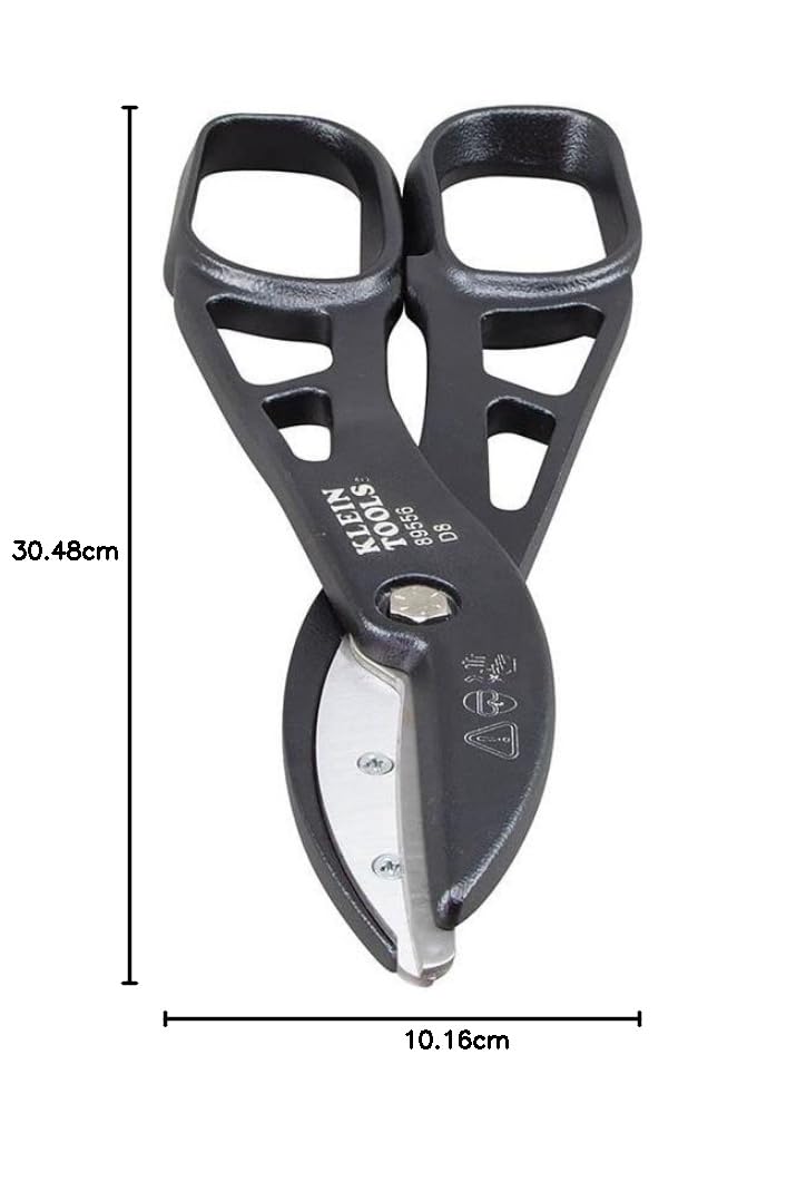 Klein Tools 89556 Obcinak do metalu, nożyce do cięcia cyny, miedzi, aluminium, winylu, stali i stali nierdzewnej, 30 cm