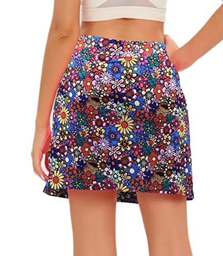 Image of Oyamiki Women's Active Athletic Skort Lightweight Tennis Skirt Perfect for Running Training Sports Golf
