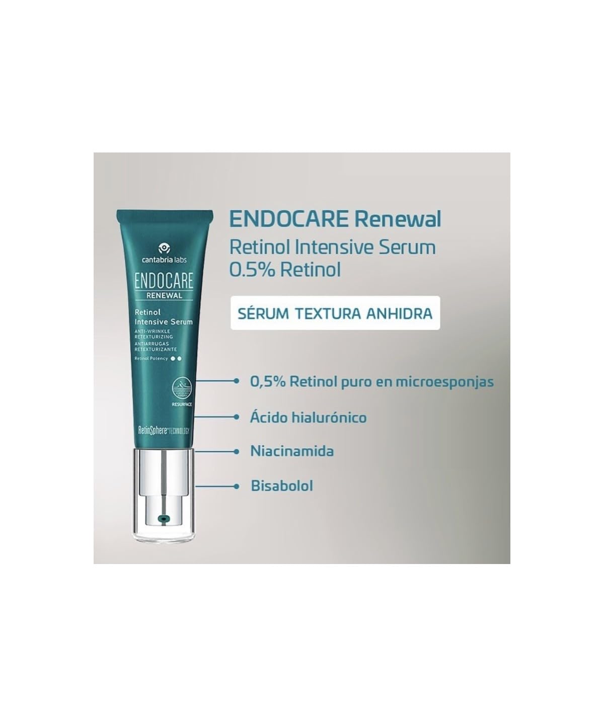 Pakiet X2 Sérum czysty retinol intensywny Endocare Renewal 2x30ml
