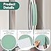 Windspeed 6 Pack Refrigerator Door Handle Covers, Fridge Handle Covers Leather Refrigerator Door Handle Protectors Kitchen Appliance Handle Covers (Green)