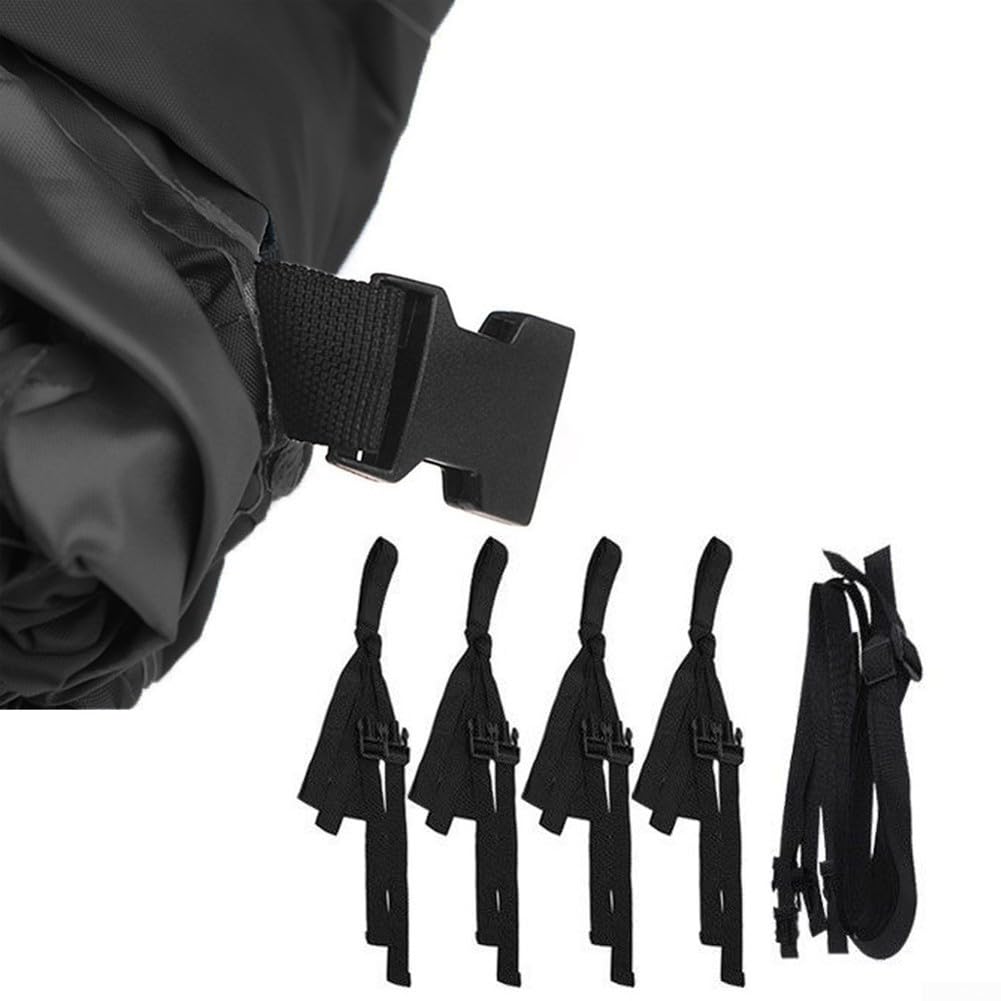 Tessuto Oxford resistente per copertura barca, impermeabile e antipolvere, per pesca, kayak, scafo a V, per barche, vestibilità regolabile (420 x 270 cm)