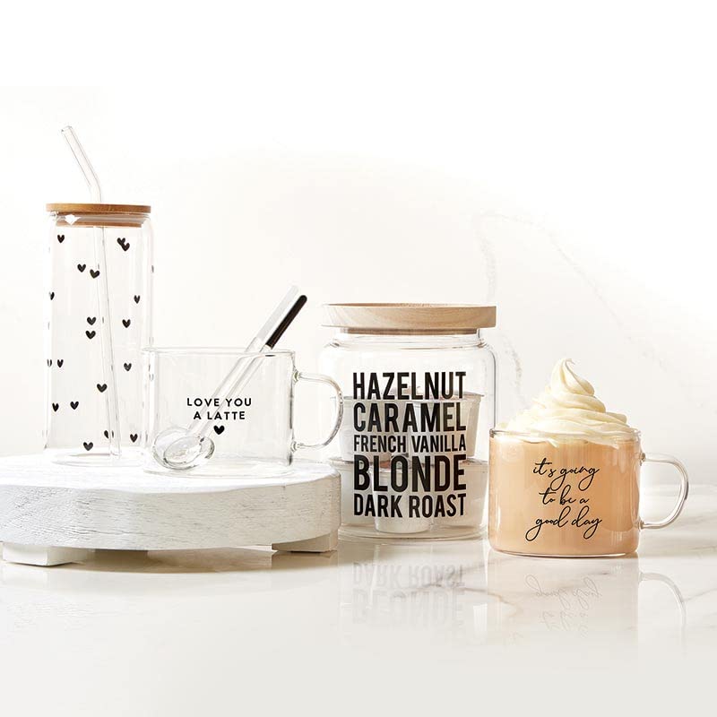 Santa Barbara Design Studio Taza de Vidrio 16 oz miniatura 2