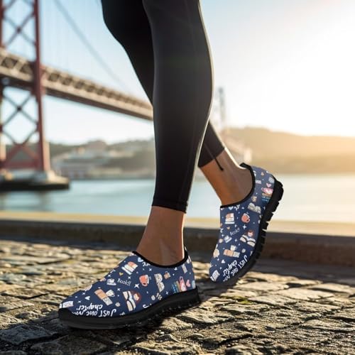 Howilath Mens Loafers Casual Slip on Running Sneakers Hands Free Shoes Casual No Laces Sneakers with Black EVA Sole3