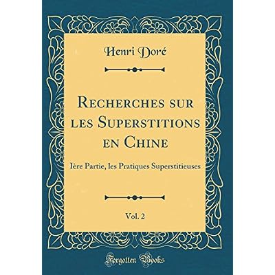 Recherches sur les Superstitions en Chine, Vol. 2