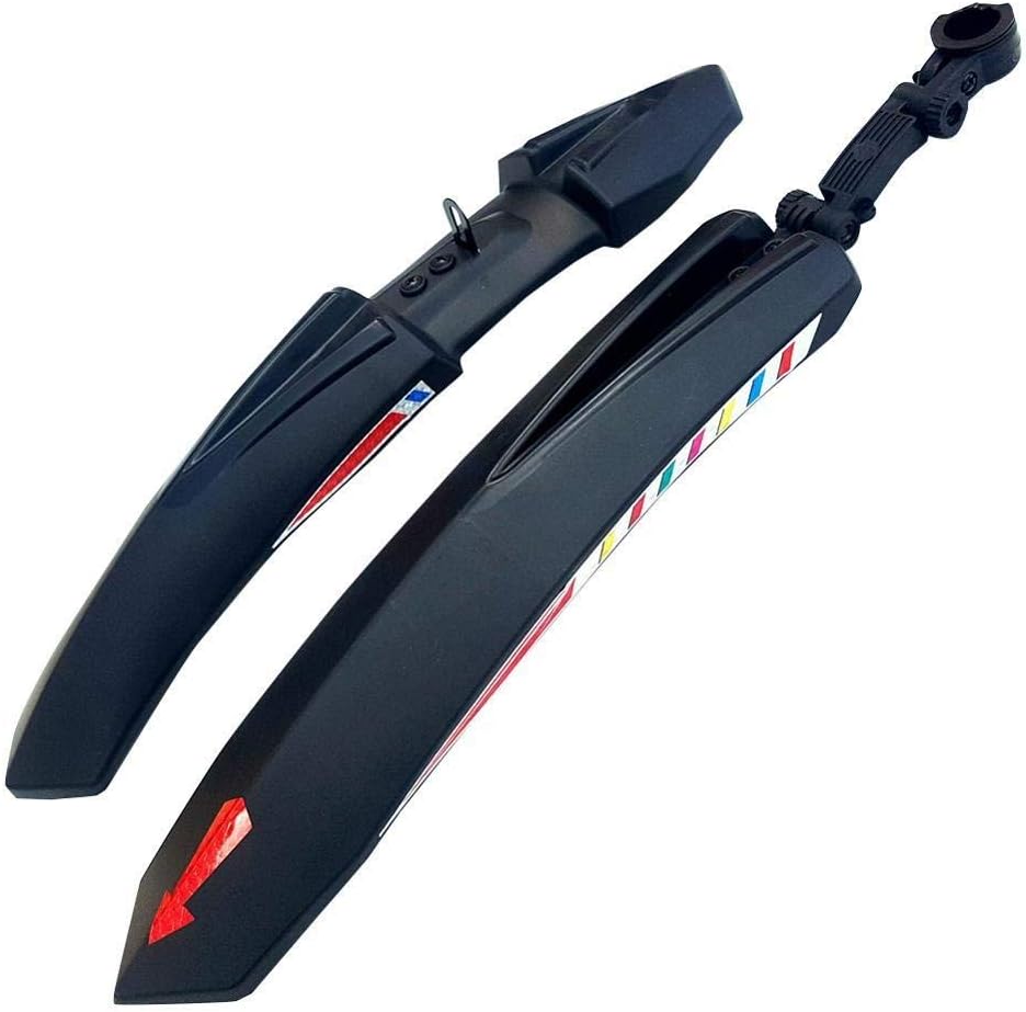 Bike Mudguard,Cycling Fenders,E-Bike Fender, Bicycle Accessories Front and Rear Fender Quick Release Mud Guard for Mountain Bike (Black)