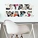 Produktbild RoomMates rmk3589scs Star Wars Floral Logo schälen und Stick Wandaufkleber mit Folie