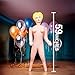 Vaulted Skulls & Co Judy Character | Inflatable Girlfriend | Party Prop Woman Figure | Bachelor Party Decorations | Gag Gift for Men | Inflatables Wife | 59