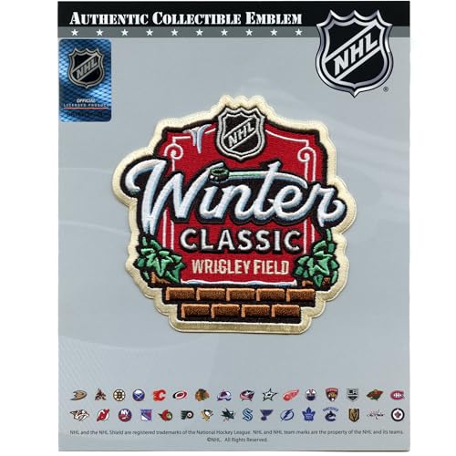 2025 Winter Classic Hockey Blues Blackhawks Jersey Patch