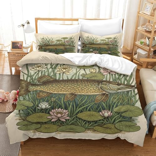 Housse de Couette 3D Effet Oiseau Parure de Lit Microfibre - 3