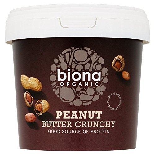 Biona Organic Peanut Butter Crunchy - 1kg