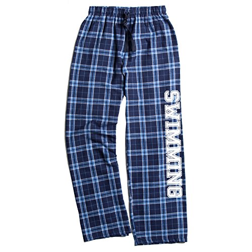 Swimming Columbia Blue Lounge Flannel Pant with Pockets