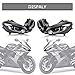 PSLER Headlights Assembly Headlamp for YZF R6 2003-2005 and for R6s 2006-2009R6 Accessories R6 Parts