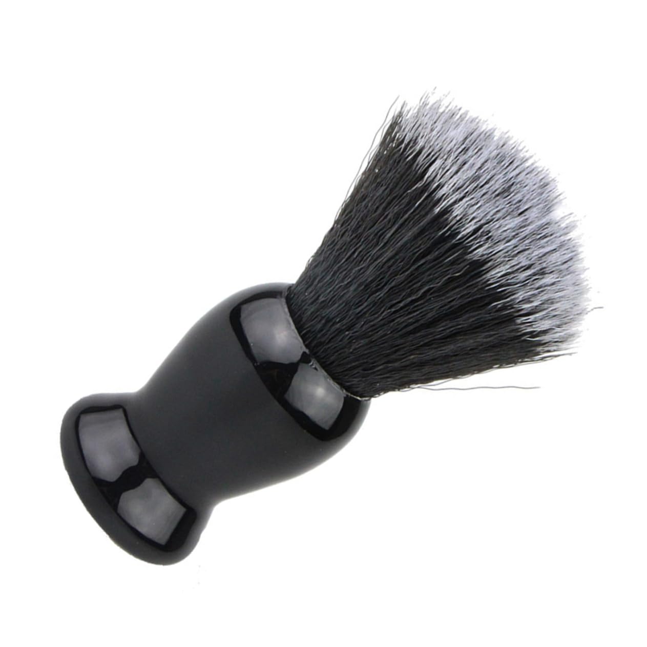 minkissy 1pc Men's Badger Hair Shaving Brush for Beard Grooming Beard Cleaning Brush Styling Beard Tool Smooth Handle Portable Bearded m