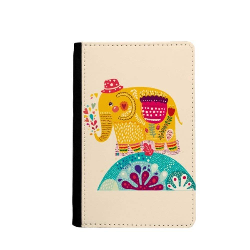 Portefeuille de voyage éléphant rose pour organiser vos vacances
