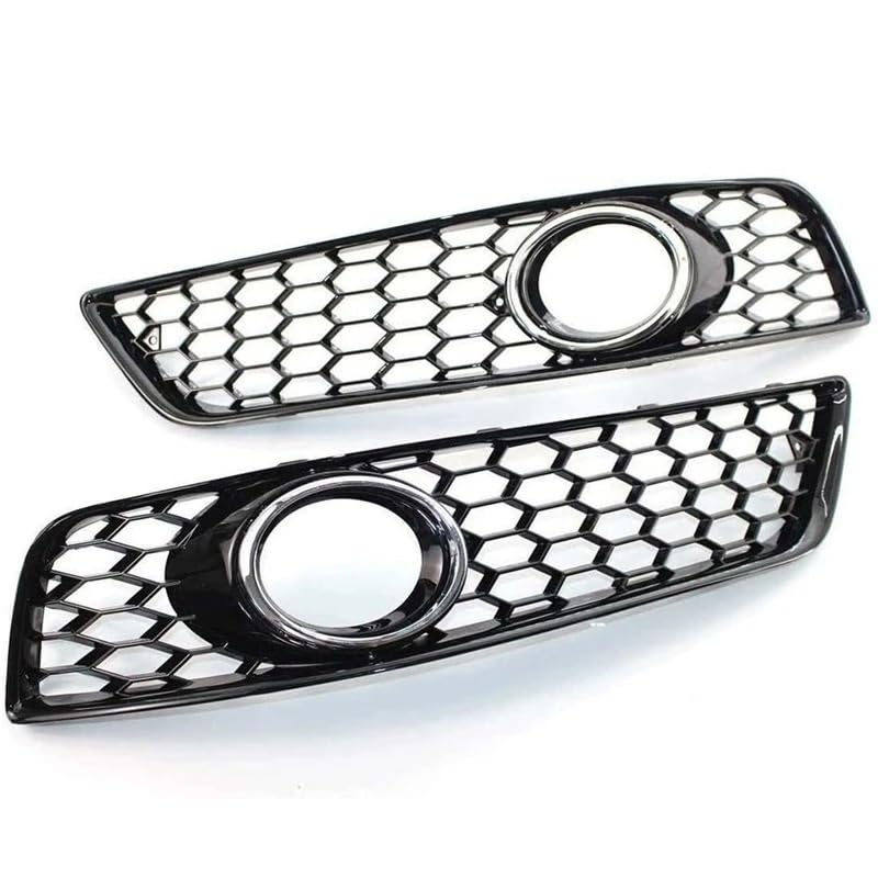 Grille antibrouillard A3 8P protégeant le pare-choc avec son couvercle en nid d'abeille