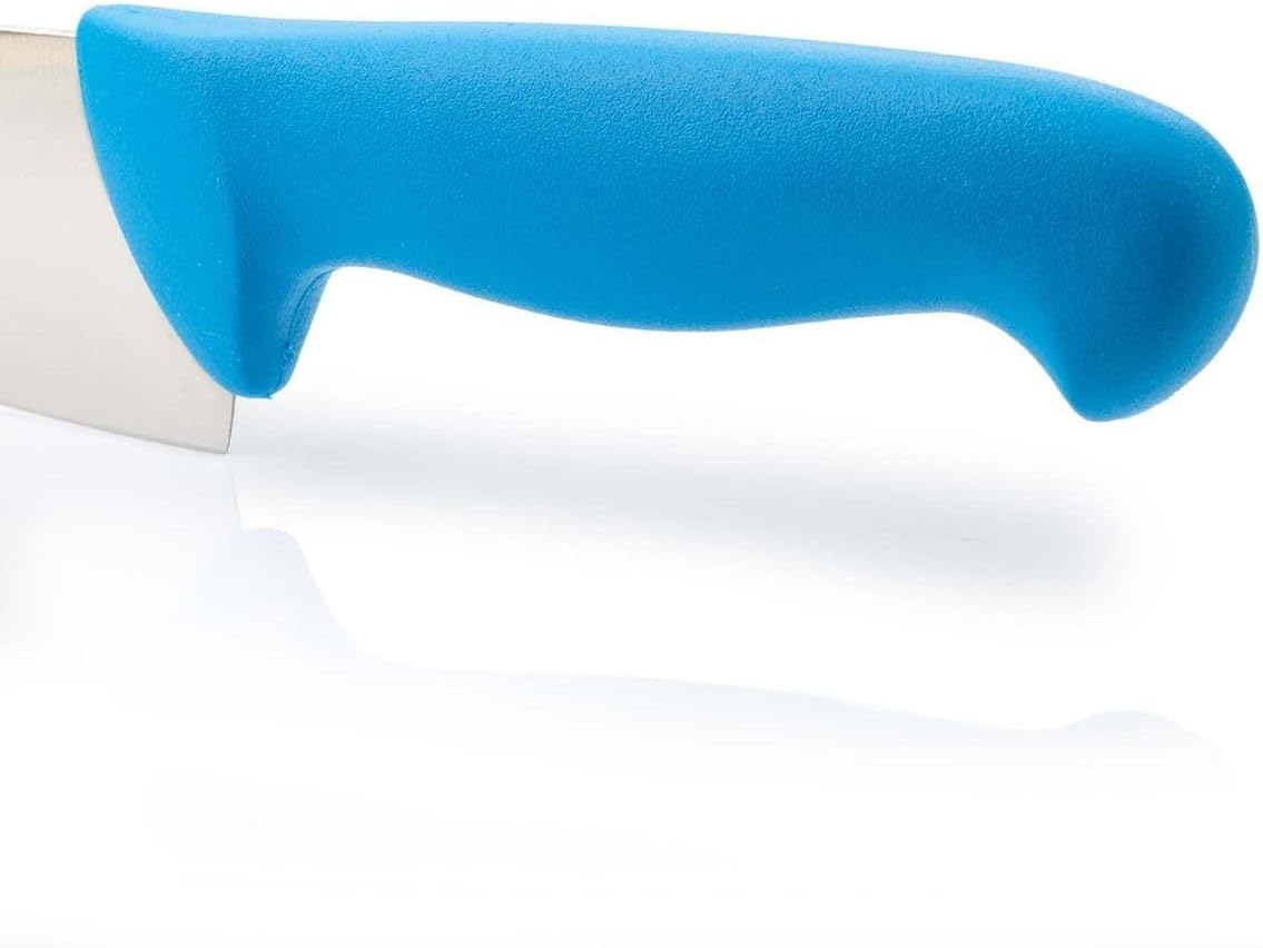 Arcos Series 2900 - Chef Knife - 6" Nitrum Stainless Steel Blade - Blue Polypropylene Handle - Silver - Color Identification System (7'')