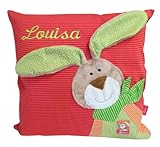 mit Ihrem Wunschnamen (max. 10 Buchstaben) individuell in der abgebildeten Stickschrift bestickt