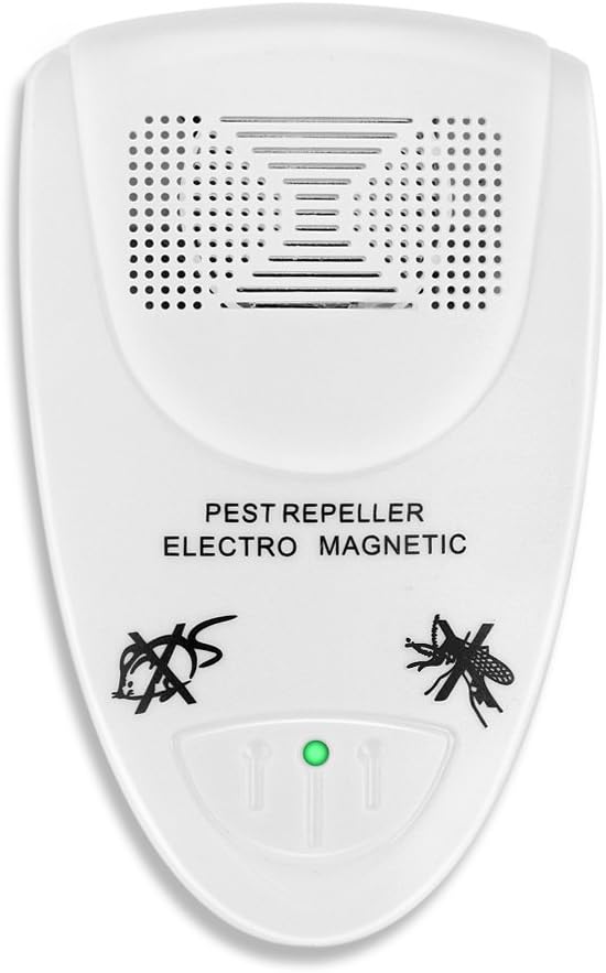 Flexzion Ultrasonic Pest Repeller Electronic Anti Mosquito Rat Mice Bug