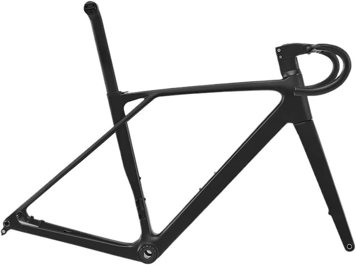 T1000 Carbon Road Bike Frame Fibre Flat-Mounted Disc Brake Fit Mechanical Di2