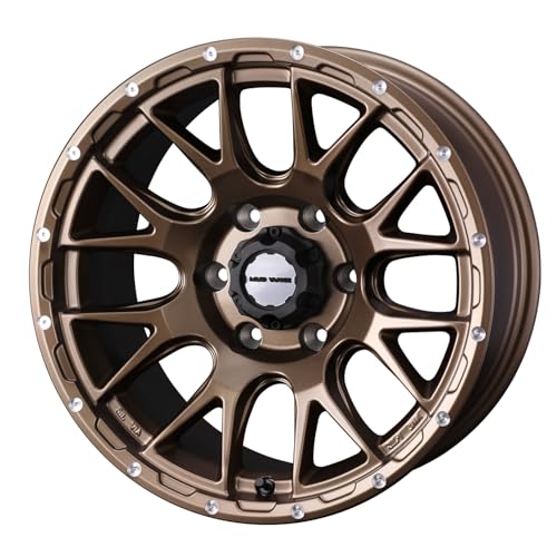 WEDS ADVENTURE MUD VANCE 08 16C` 6H PCD139.7 6.5J +38 MAT BRONZE y0041142z