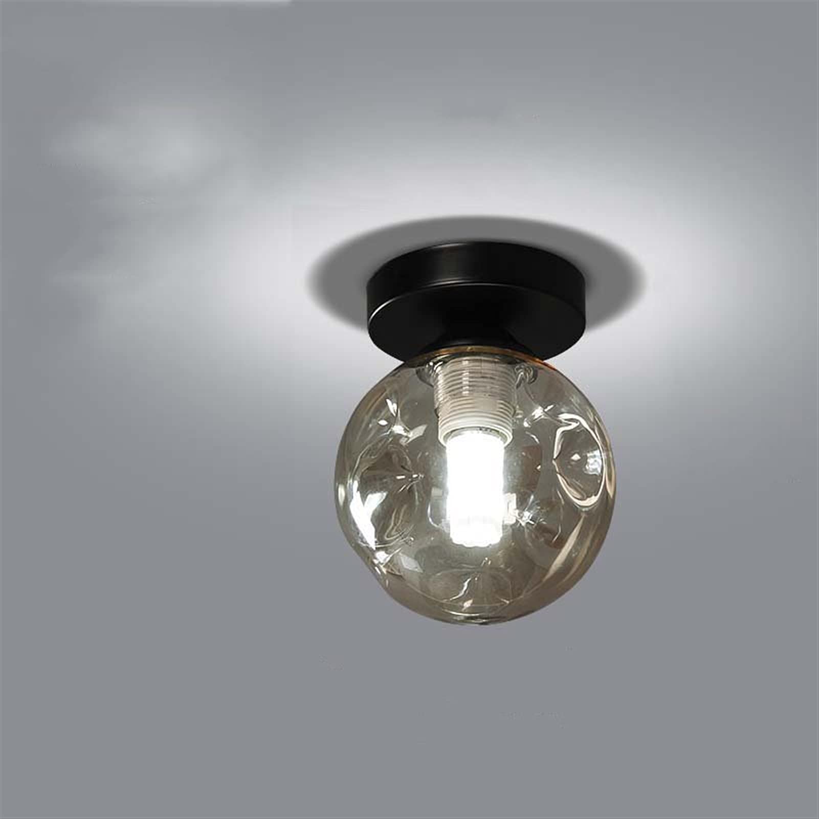 Plafoniere Luces LED para Habitacion Pannello Cocina Accesorio De Lampara Techo Decorazione Salone Soggiorno Camera da Letto Vetro, Lampade a Sospensione